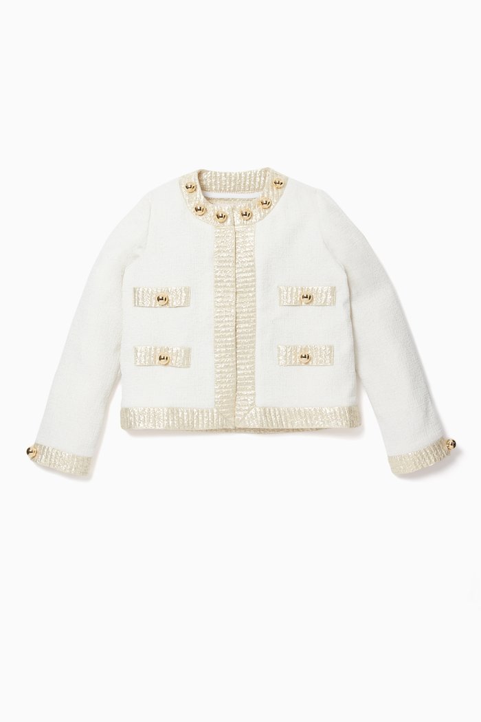 

Cropped Jacket, White