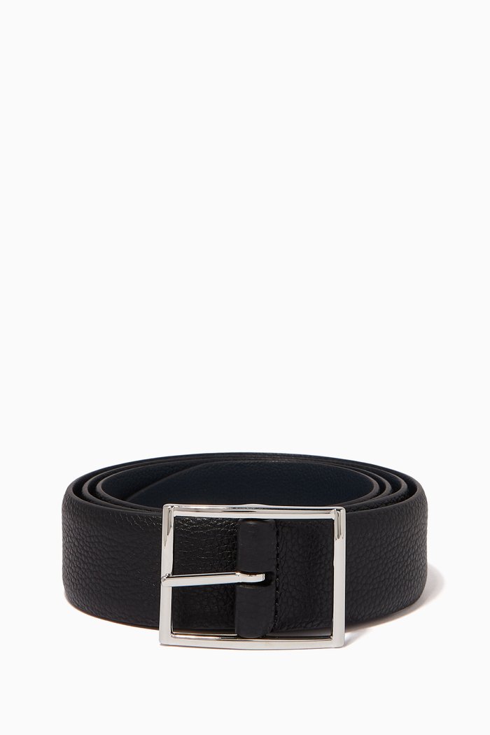 

Reversible Bi-Colour Belt, Black