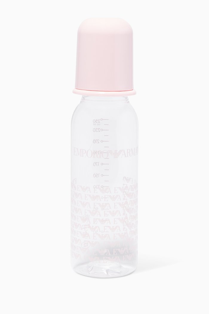 

Logo-Print Baby Bottle, 250ml, Pink