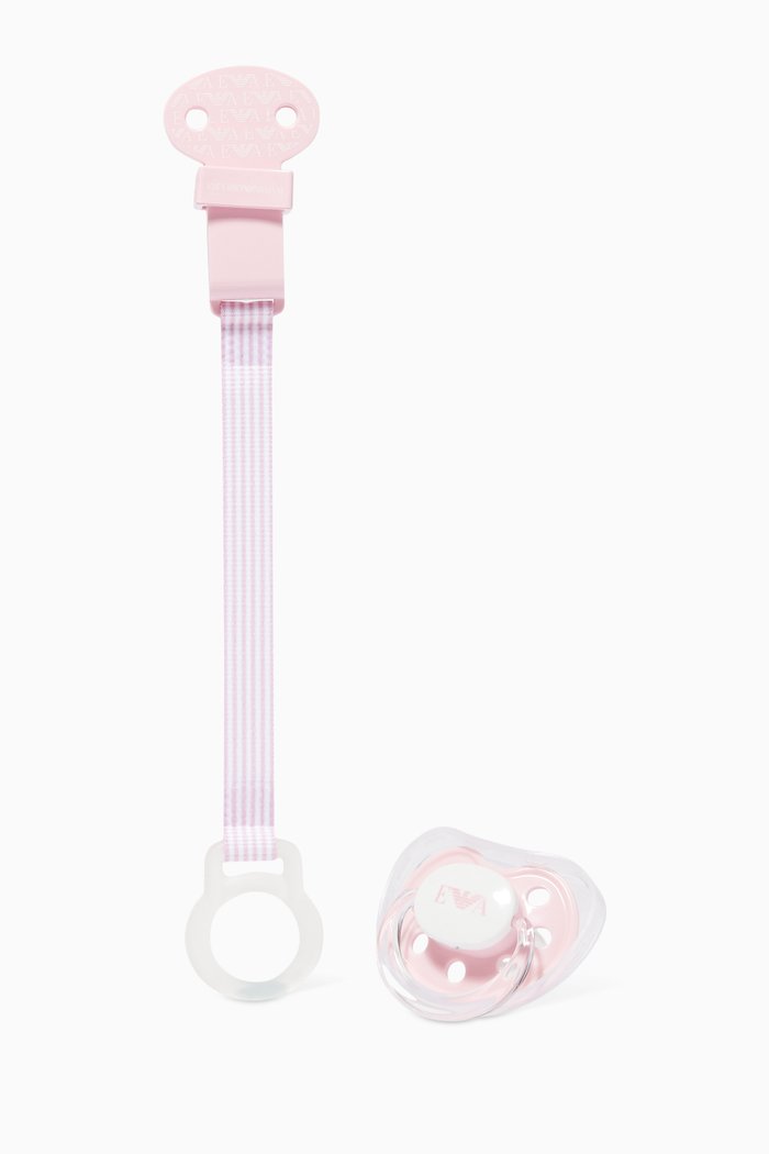 

Logo-Print Pacifier, Pink