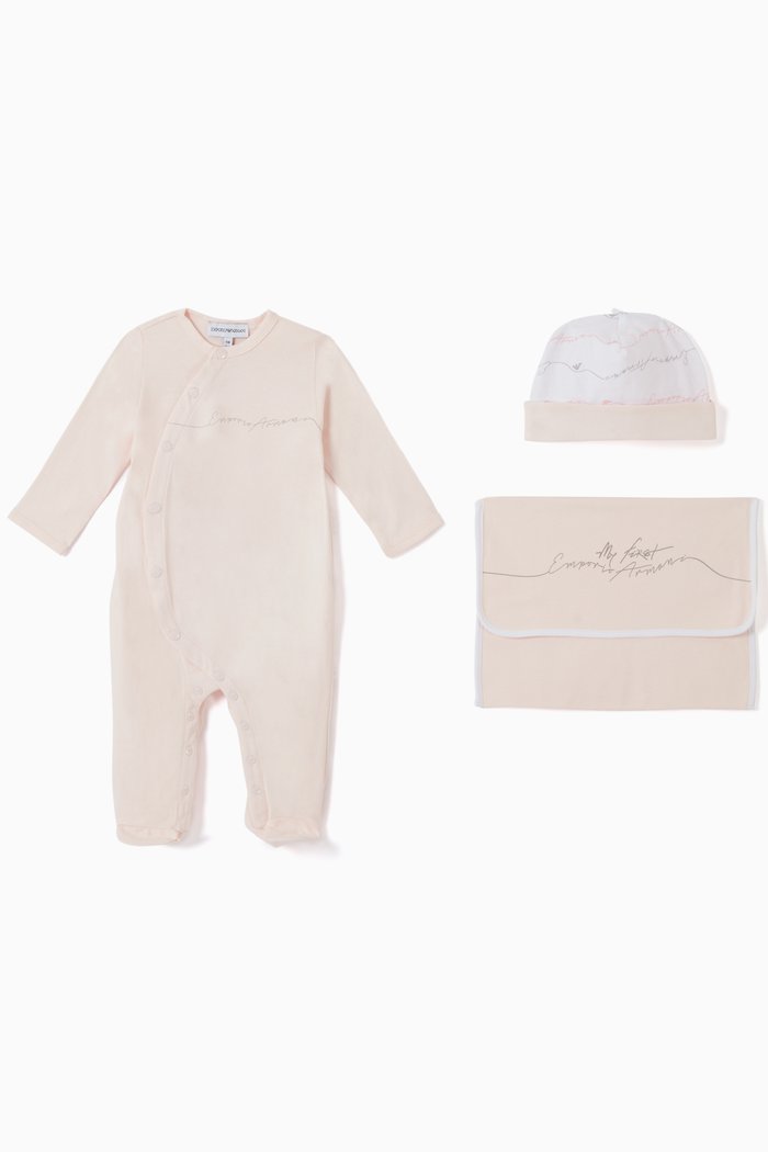 

EA Cotton Sleepsuit Set, Set of 3, Pink