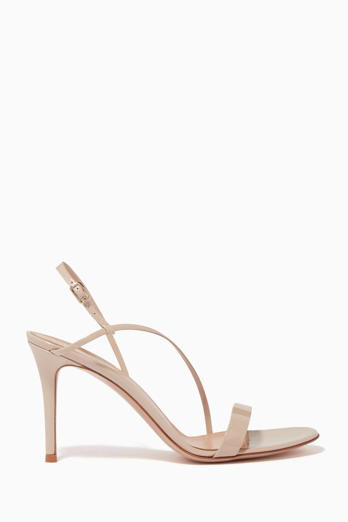 

Manhattan 85 Sandals in Patent Leather, Neutral