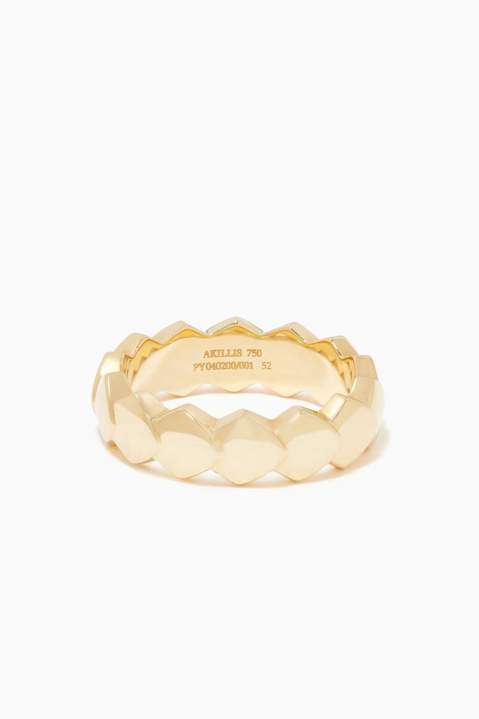 Python Gold Ring, Yellow