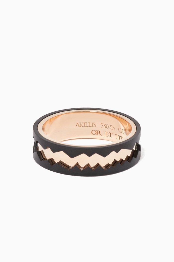 Capture In Motion Gold Ring, Rose gold