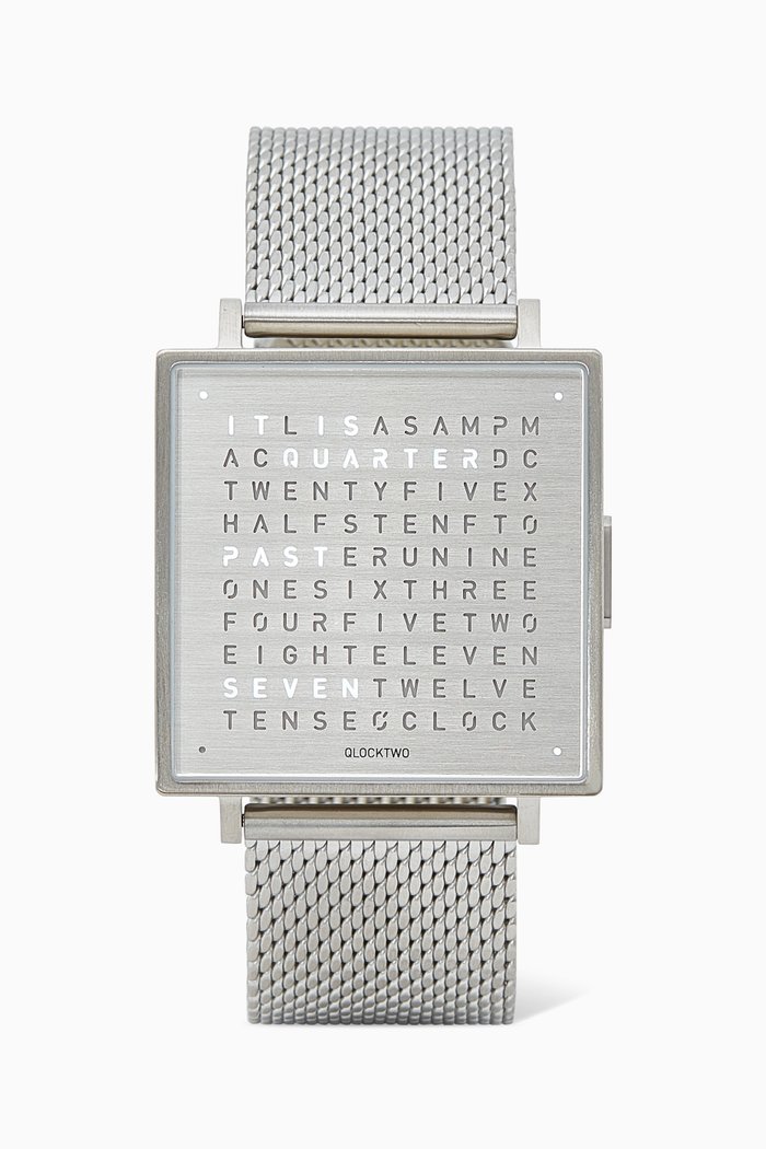 

W39 Fine Steel Milanaise Strap English Watch, Silver
