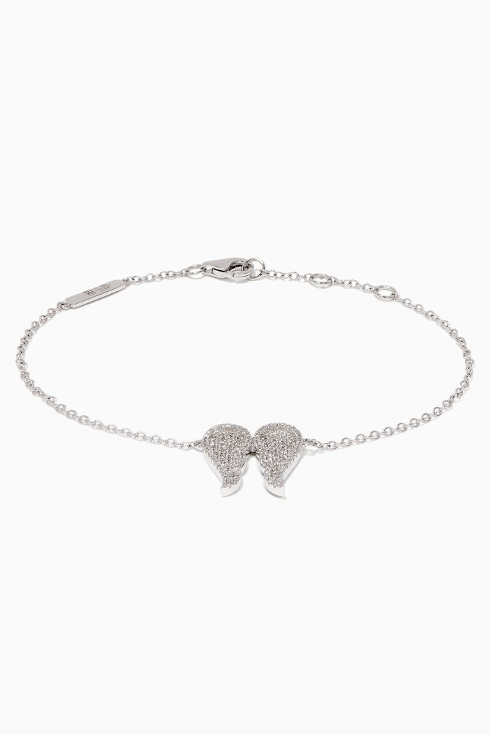 

White-Gold & Diamond Freedom Bracelet
