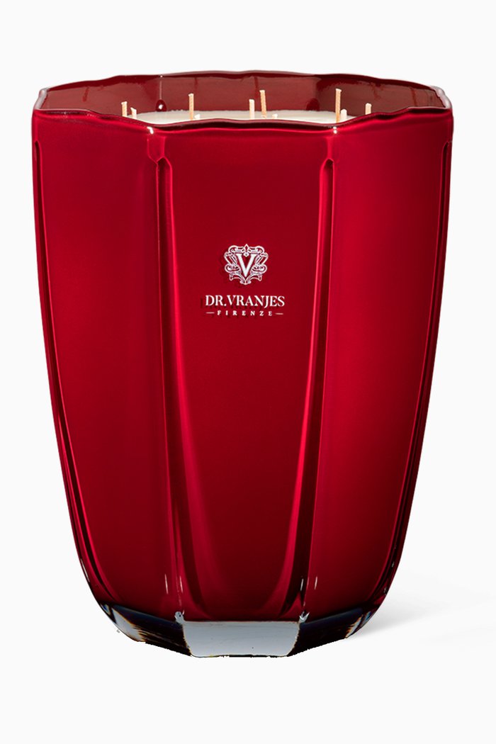 

Rosso Nobile Candle Tourmaline Vase, 6kg, Colourless