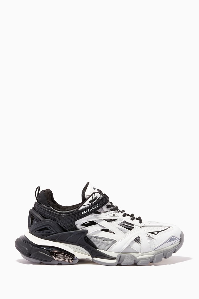 

Track.2 Sneakers in Neoprene & Rubber, Black