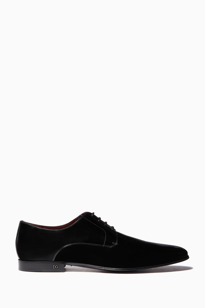

Positano Leather Oxford Shoes, Black