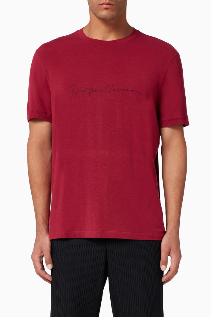 

Signature Logo T-Shirt, Red