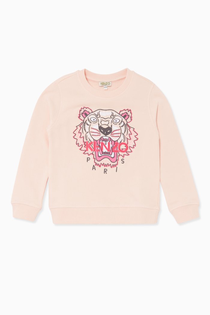 

Tiger Print Pink Sweatshirt