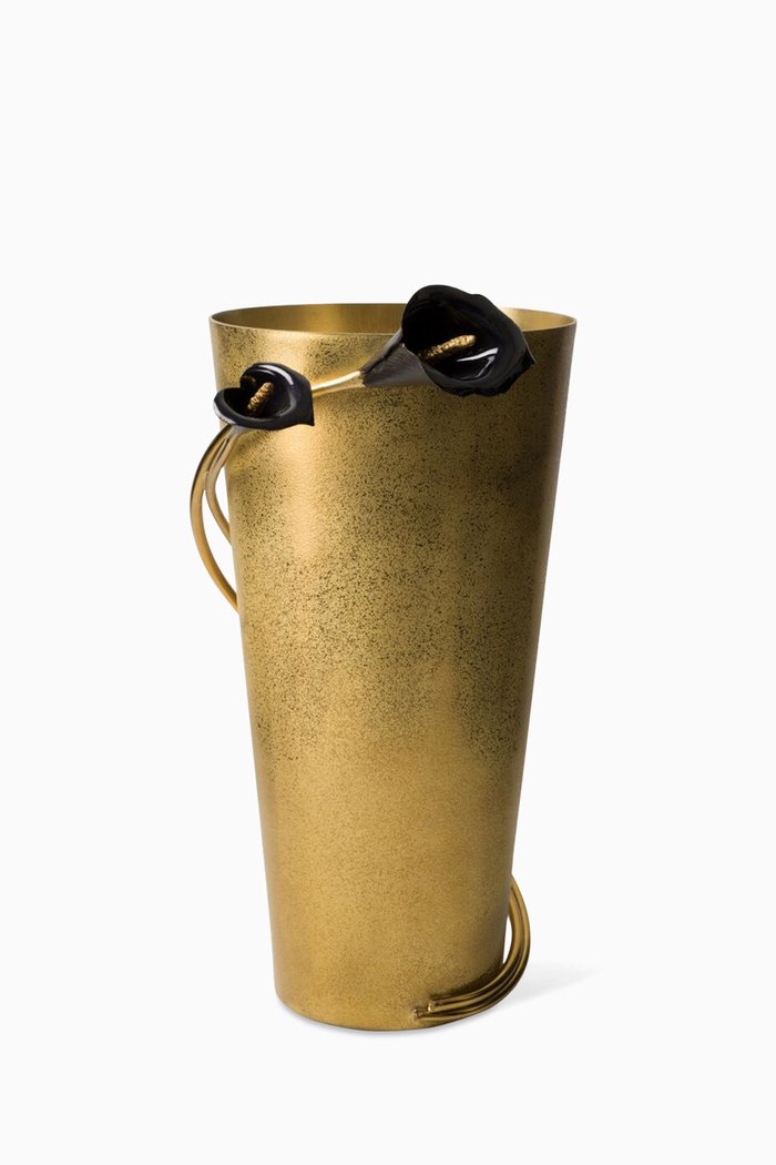 

Large Calla Lily Midnight Vase, Multicolour