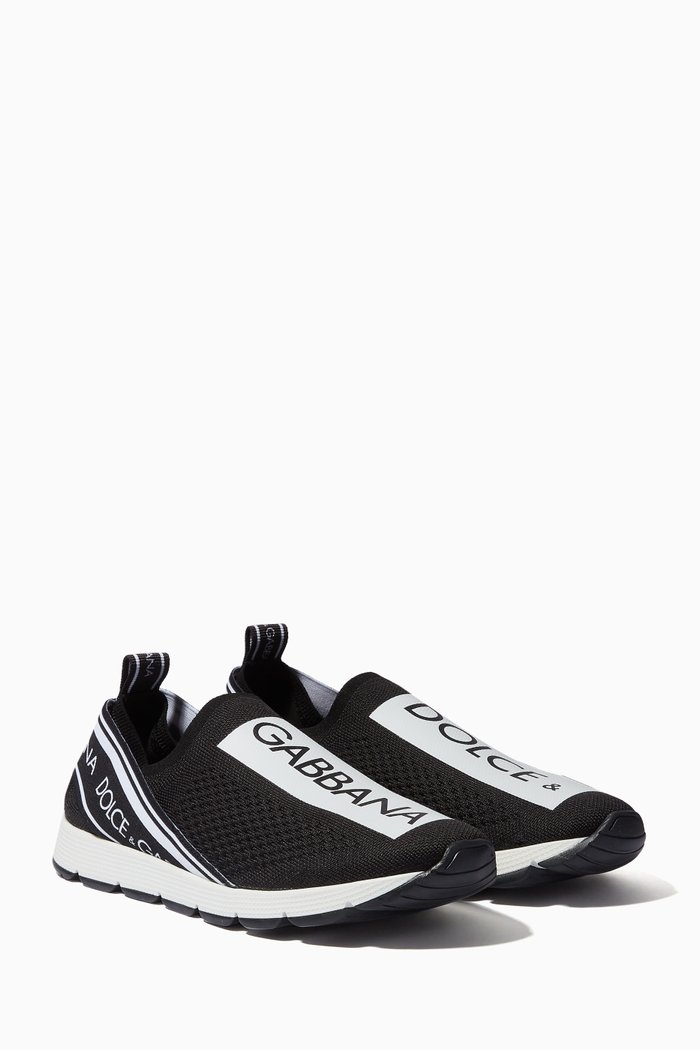 

Sorrento Slip-on Sneakers in Polyester, Black