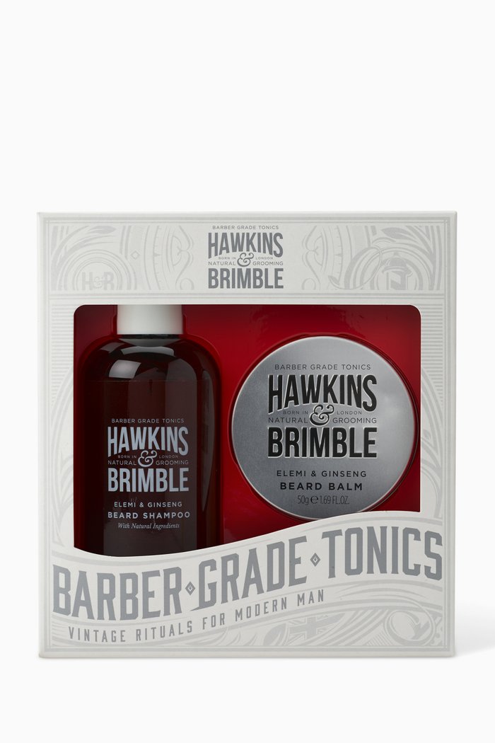 

Beard Grooming Gift, Set of Two, Multicolour