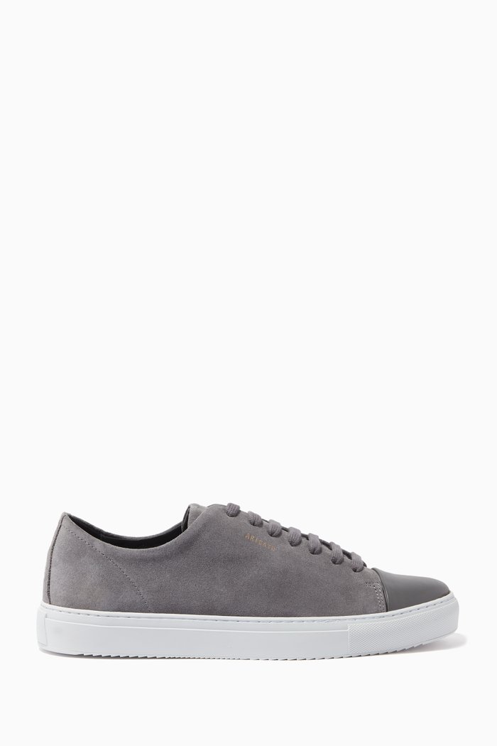 

Cap-Toe Suede Sneakers, Grey