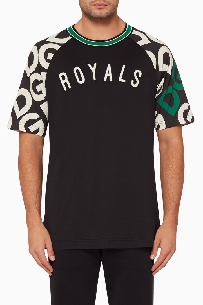 

Mania Royals Cotton T-Shirt, Green