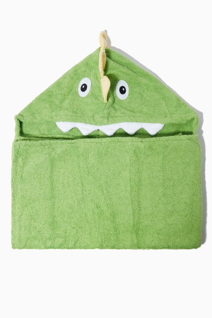 

Dinosaur Hooded Towel, Green