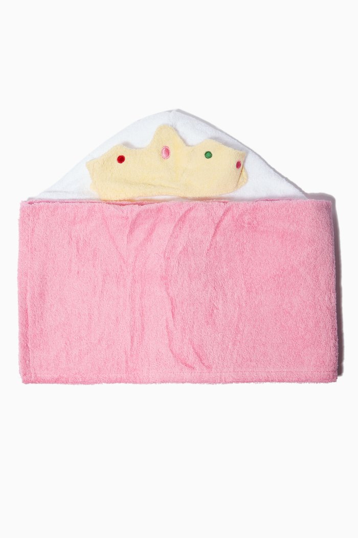 

Princess Pink Hooded Towel