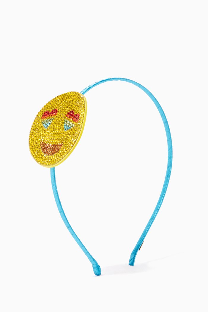 

Embellished Smiley Hairband, Multicolour