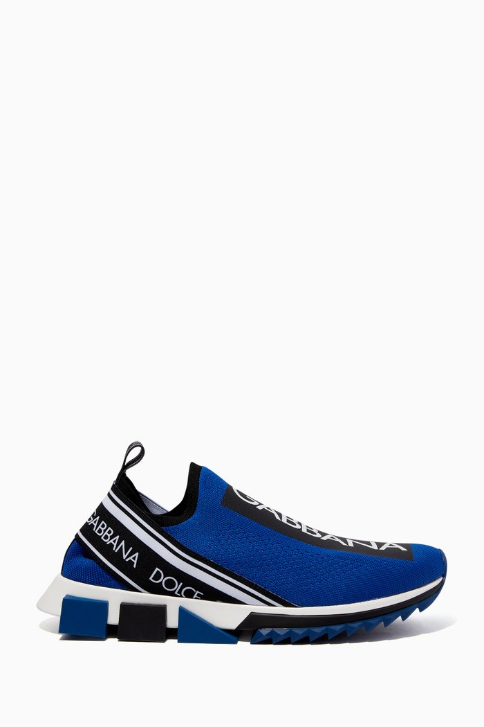 

Sorrento Stretch-Knit Sneakers, Blue