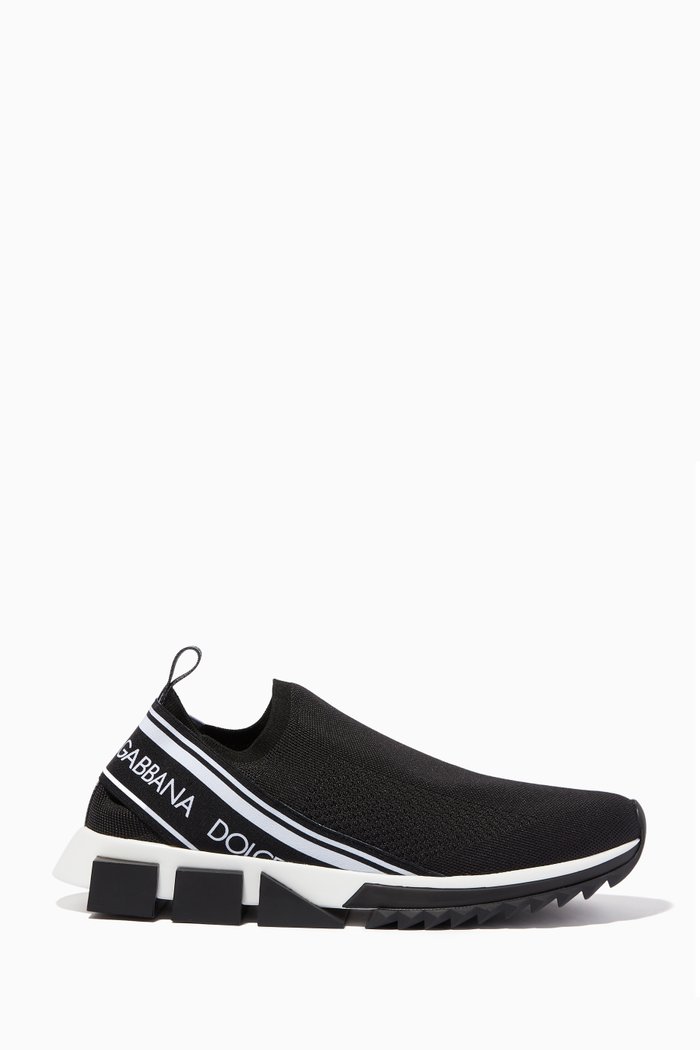 

Sorrento Stretch-Knit Sneaker, Black