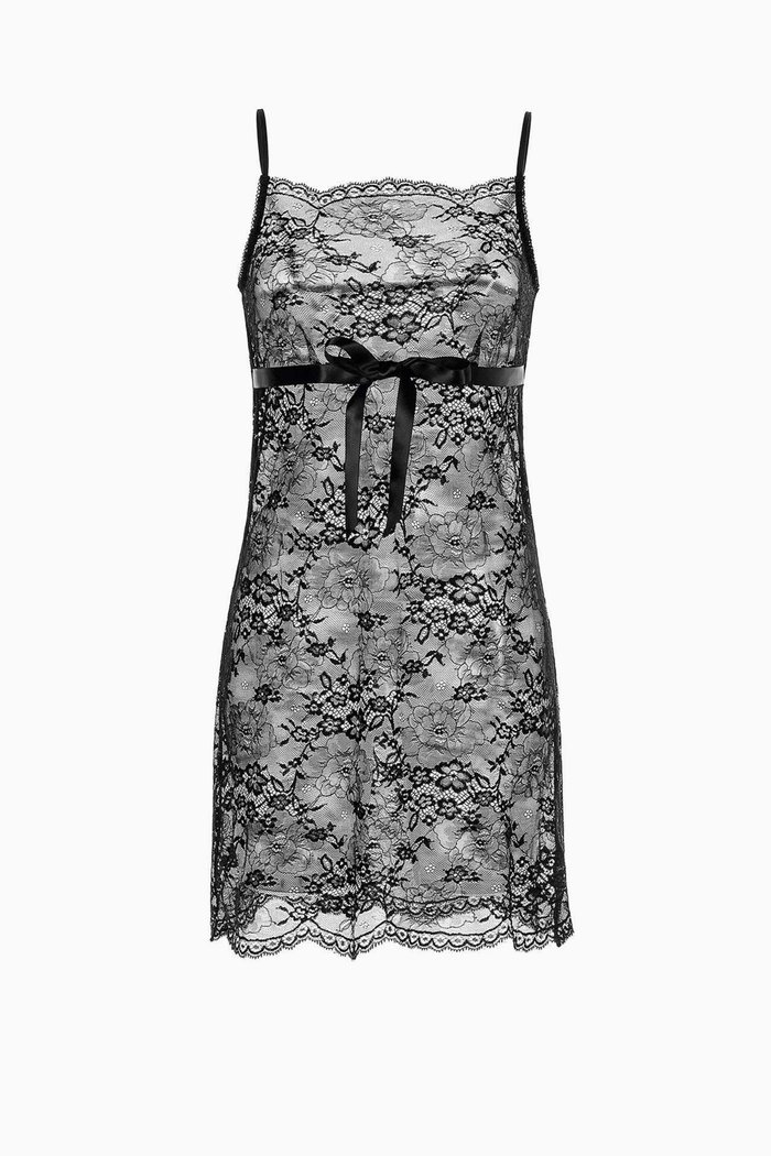 

Marianna Lace Night Dress, Black