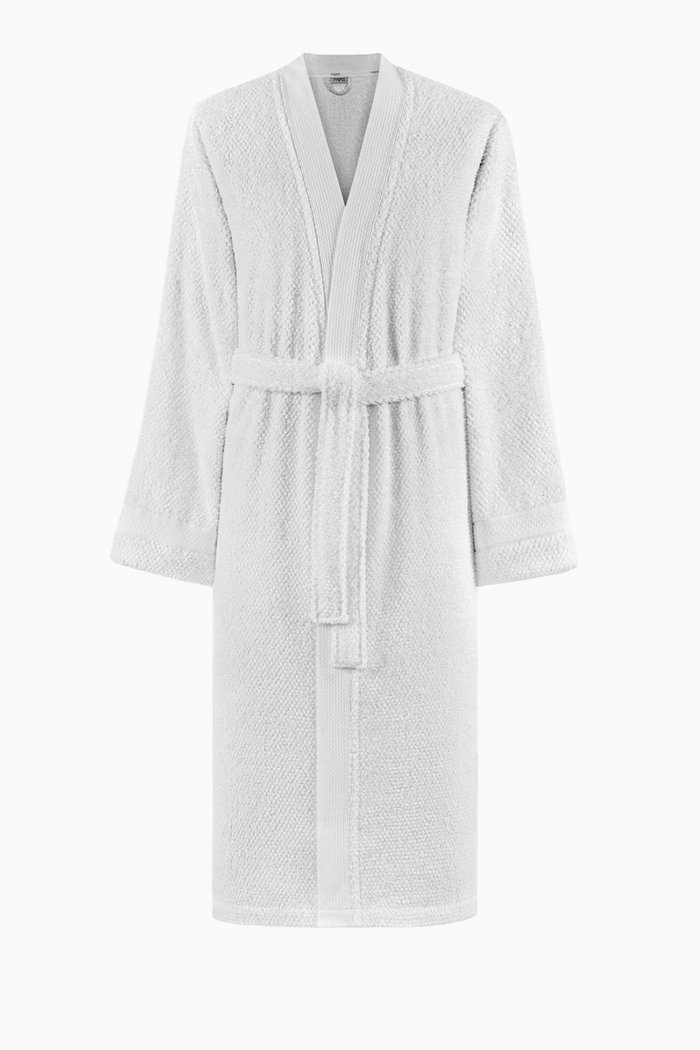 

Miel Terry Bathrobe, White