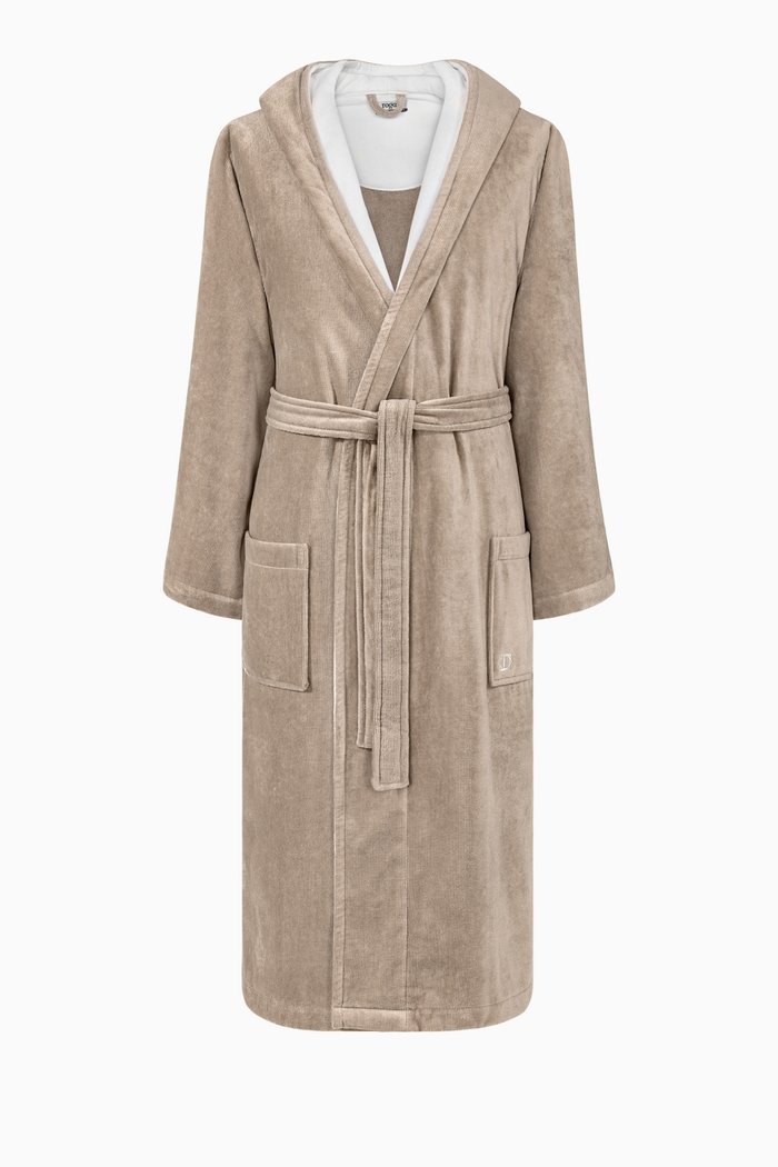 

Art Line Bathrobe, Brown