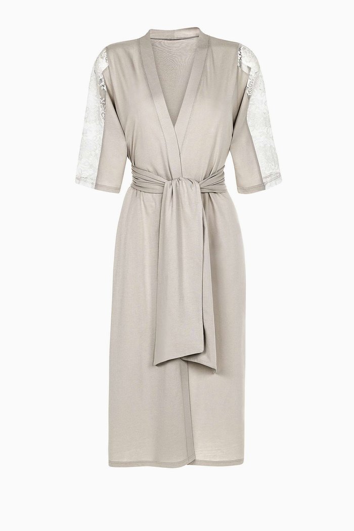 

Estel Lace Bathrobe, Grey