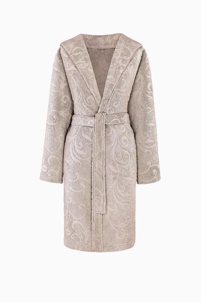 

Sharly Jacquard Bathrobe, Neutral