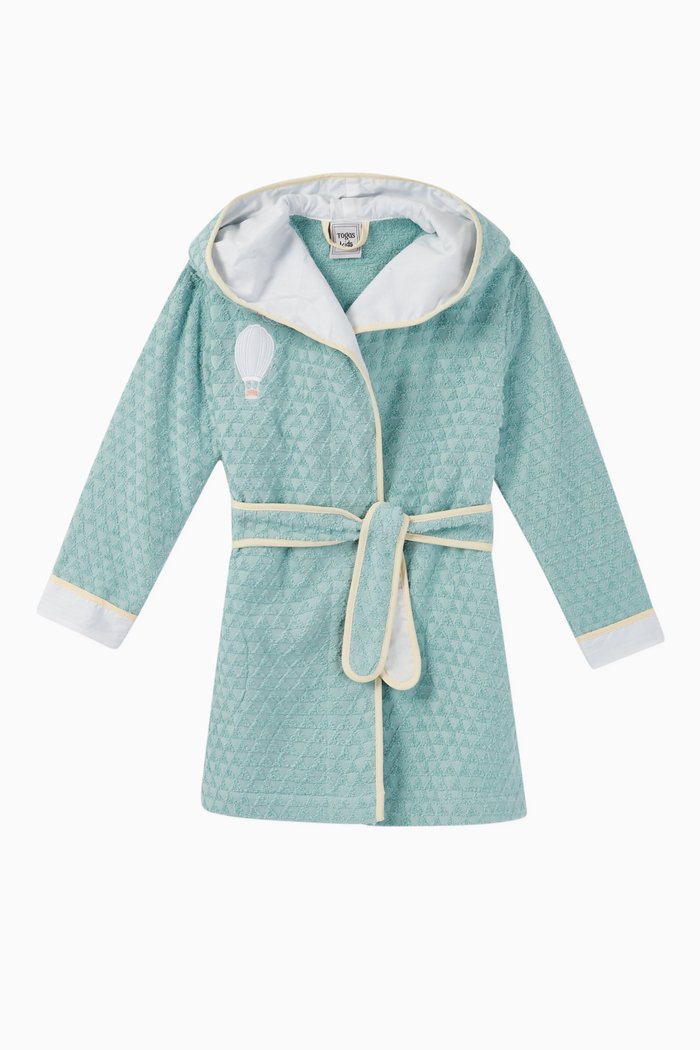 

Air Balloon Dreams Bathrobe, Green