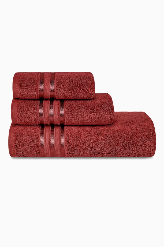 

Arcadia Hand Towel, 50x100cm, Burgundy