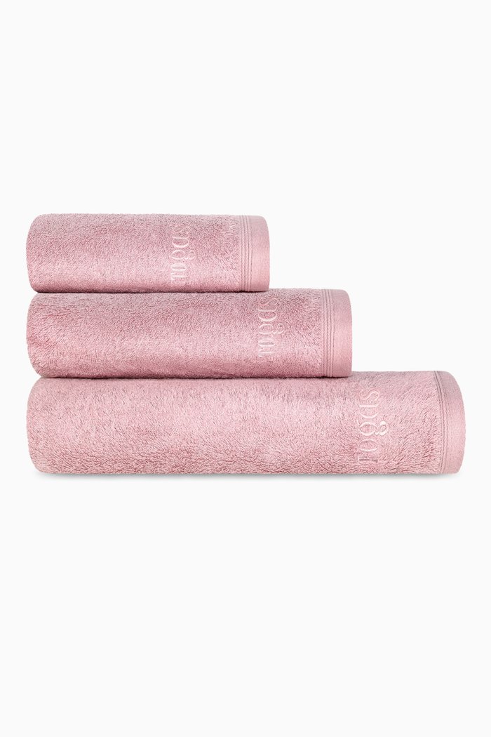 

Poitiers Logo Bath Towel, 70x140cm, Pink