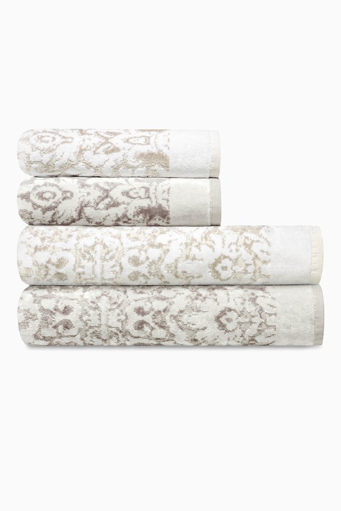 

Izar Towel, Set of 4, Neutral