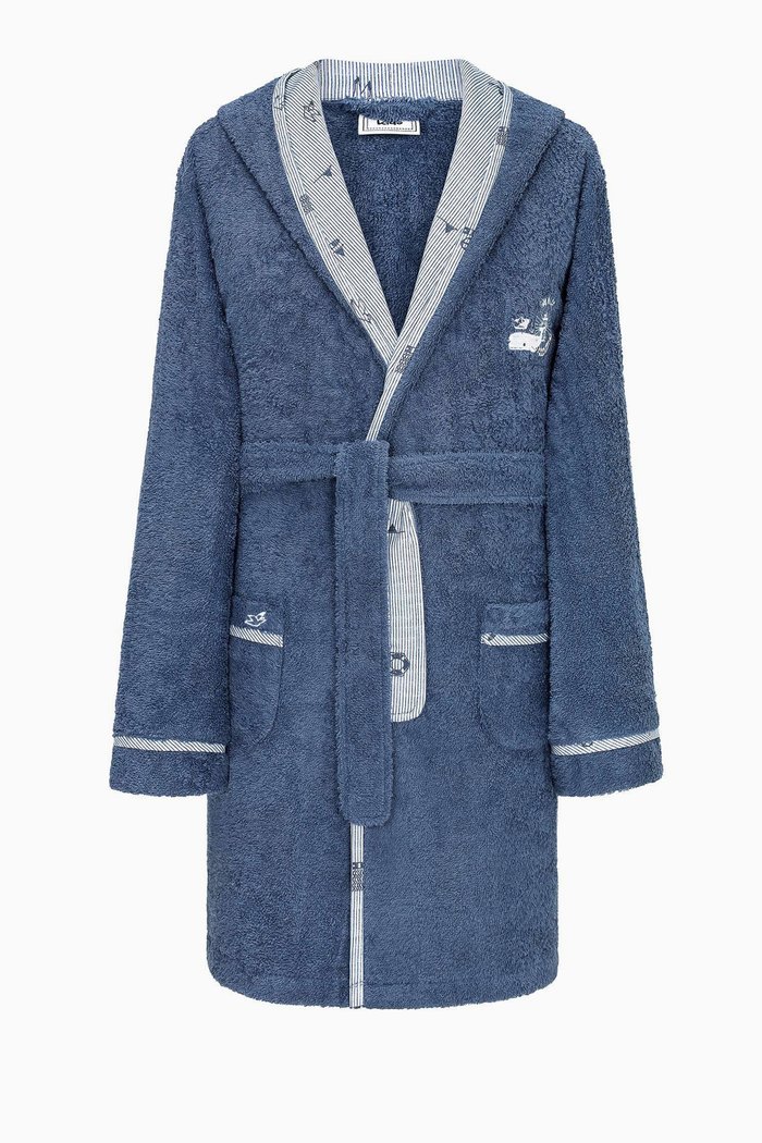 

Sea Adventures Bathrobe, Blue
