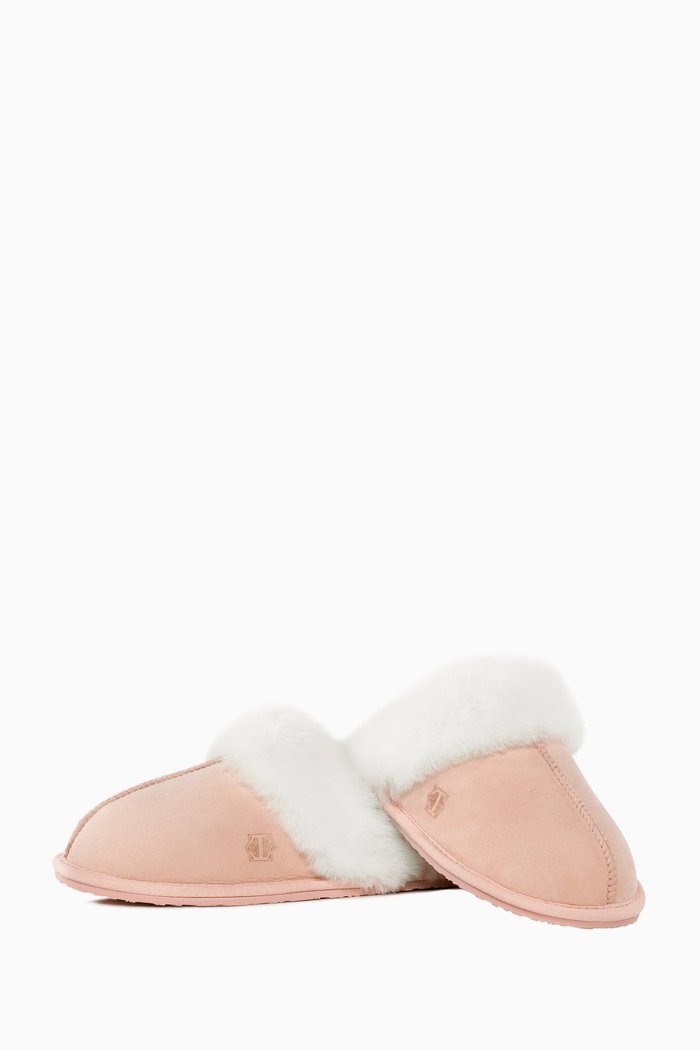 

Amanda Sheepskin Slippers, Pink