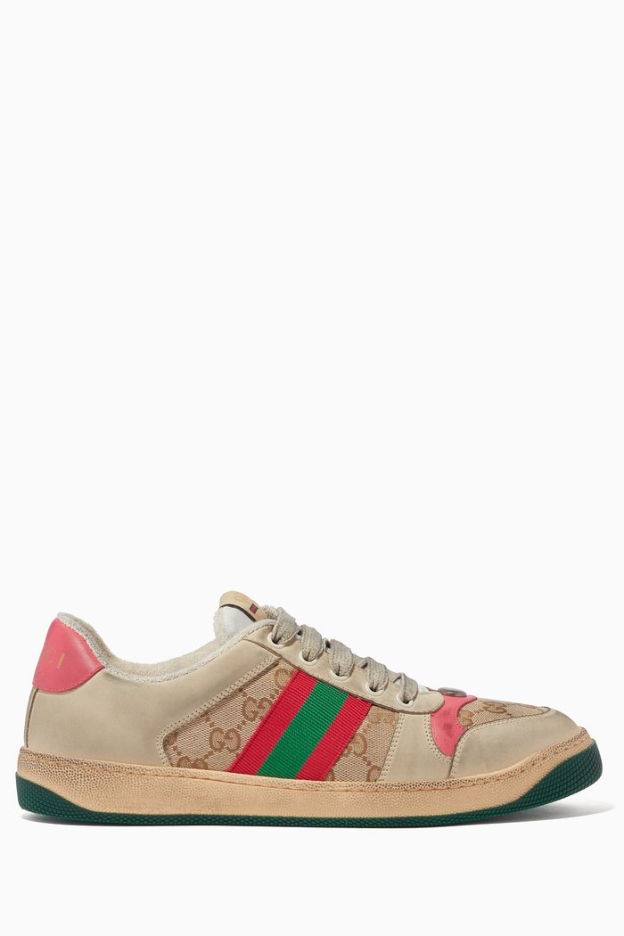 

Screener Leather Sneakers, Red