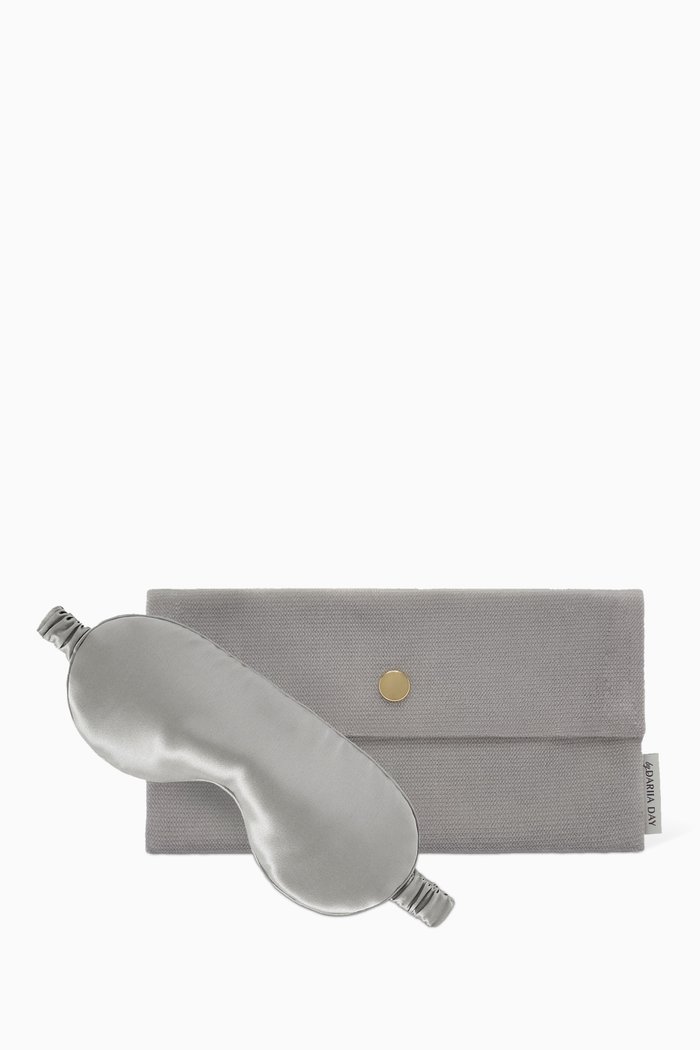 

Mulberry-Silk Eye Mask, Colourless