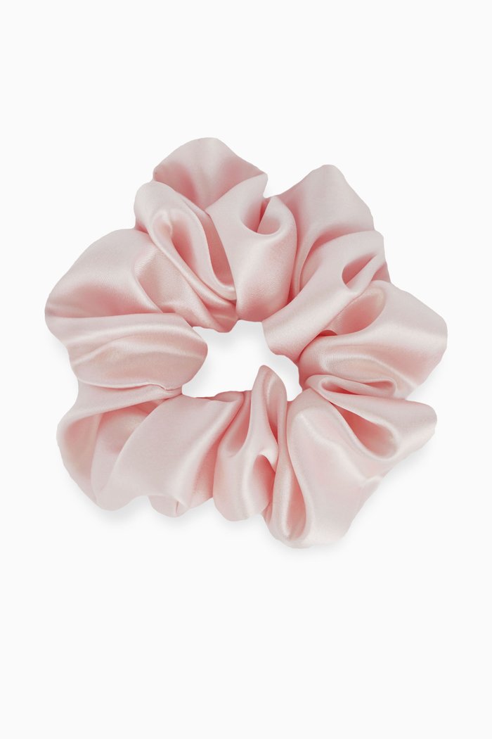 

Medium Mulberry-Silk Scrunchie, Multicolour