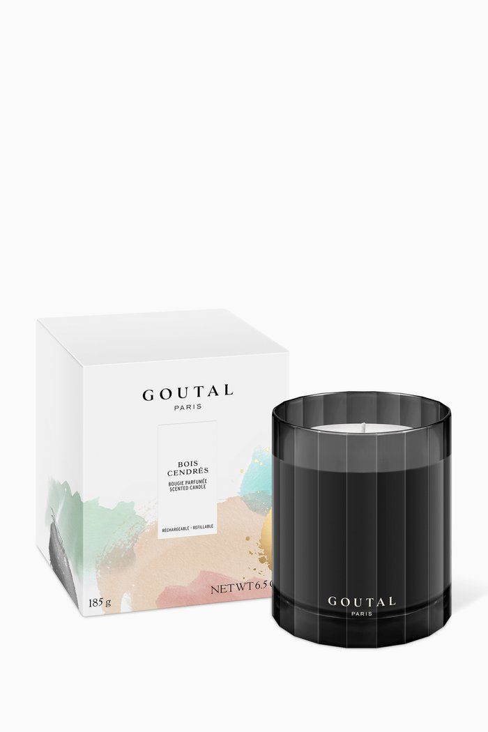 Bois Cendrés Candle, 185g, Colourless