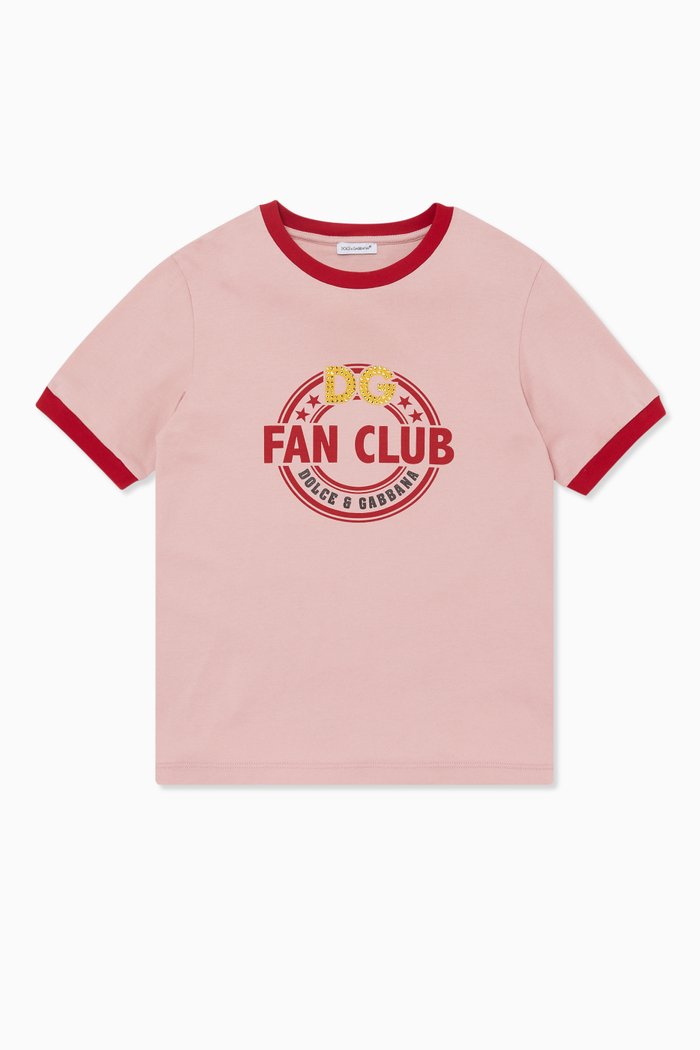 

D&G Fan Club T-Shirt, Pink