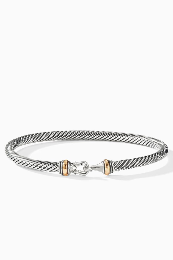 

Cable Classic Buckle Bracelet, Silver