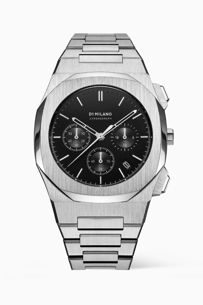

Chronograph Bracelet 41.5mm Watch, Silver