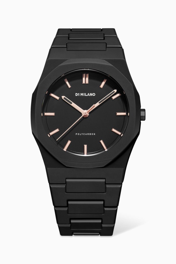 

Polycarbon 40mm Dawn Light Watch, Black