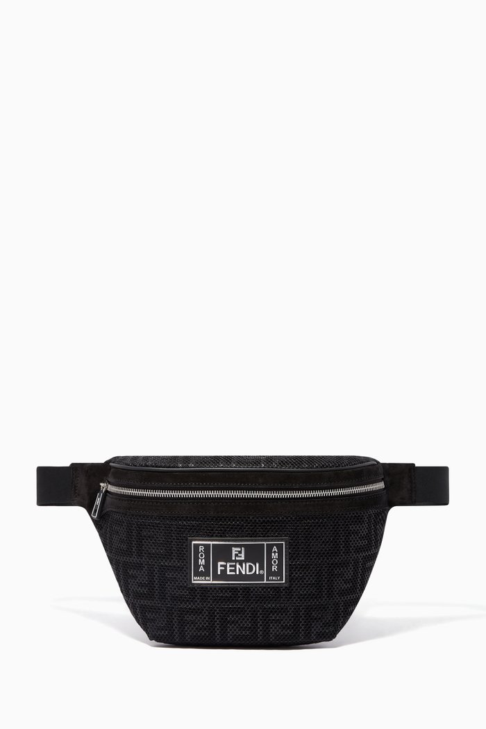 

FF Tech Fabric Belt Bag, Black