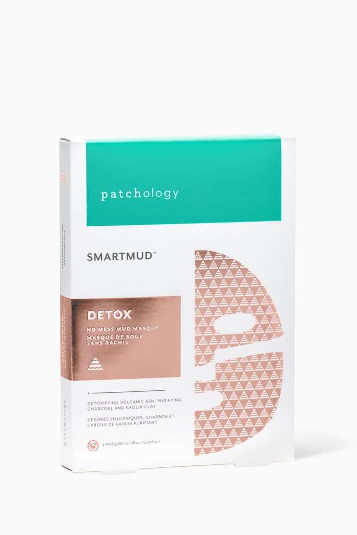 

SmartMud Mud Sheet Mask, Set of 4, Multicolour