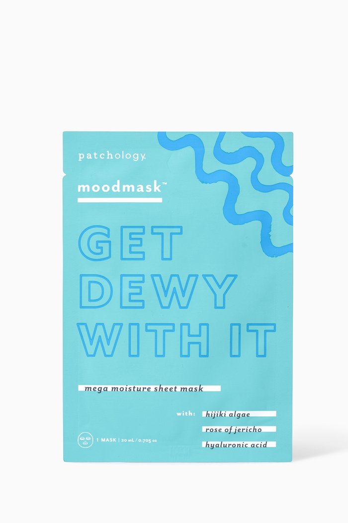 MoodMasque Get Dewy With It Sheet Mask, Multicolour