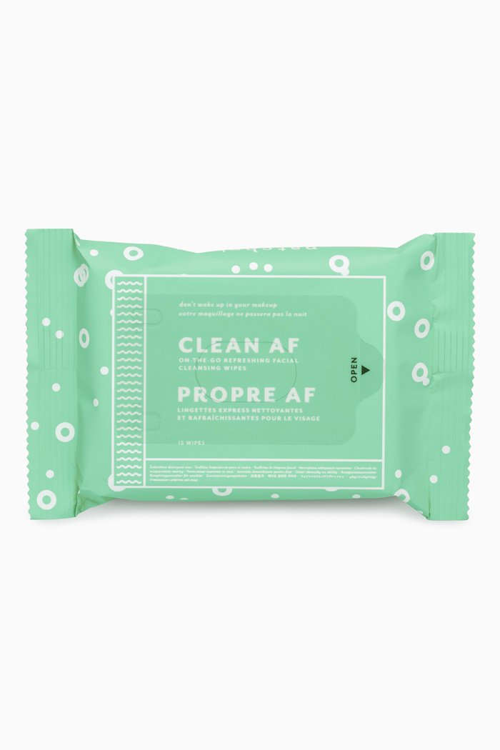 

Clean AF Cleansing Wipes, Single, Multicolour