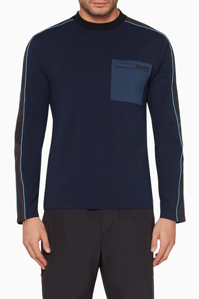 

Logo Cotton T-Shirt, Blue