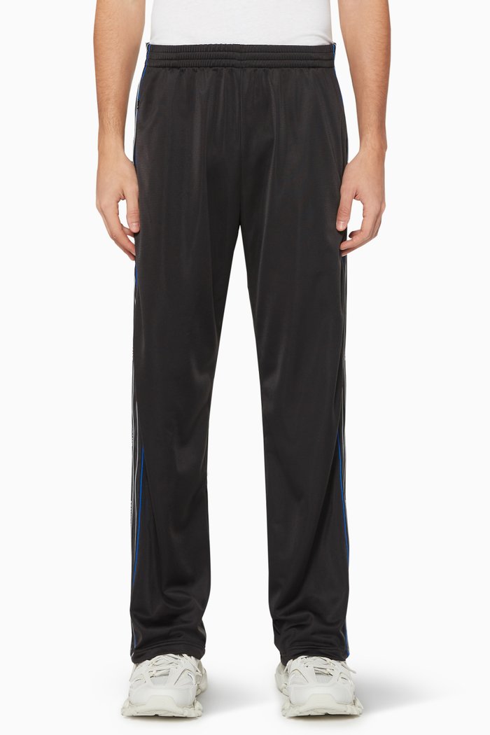 

Logo-Stripe Track Pants, Black